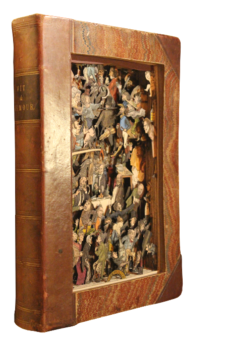 book sculptures by Kerry Miller: Wit & Humour
